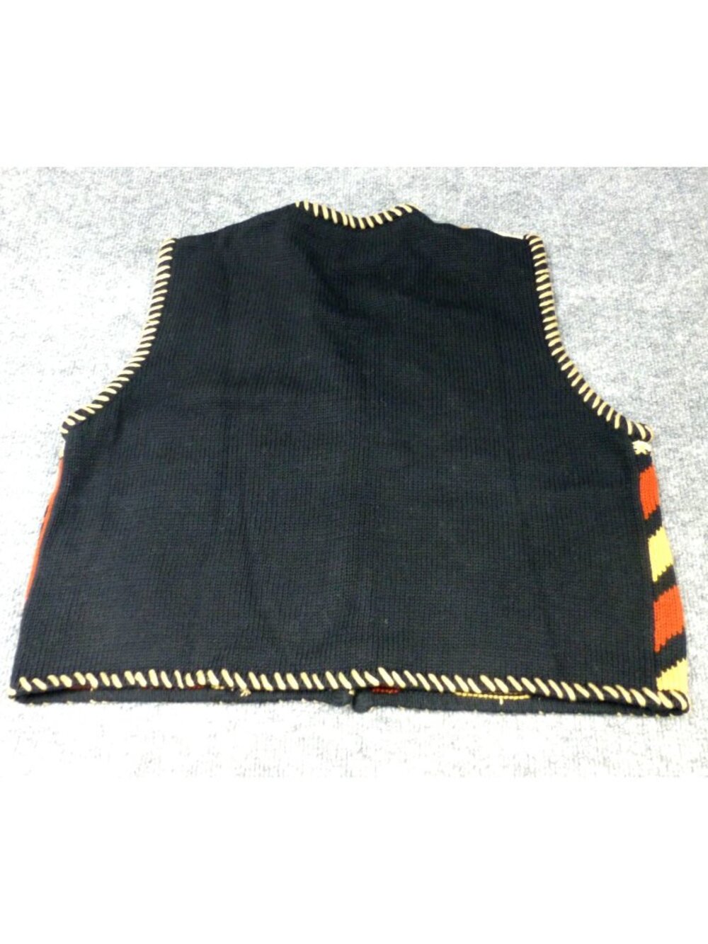 VTG Christina Hope Mixed Animal Print Knit Vest Petite 90s Grannycore Novelty NW - Picture 2 of 14